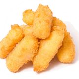 Cașcaval pane crocant cu sos de fructe de pădure