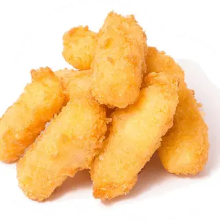Cașcaval pane crocant cu sos de fructe de pădure