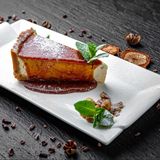 Cheese cake cu caramel sarat