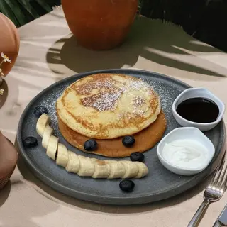 Pancakes pufoase cu bananā