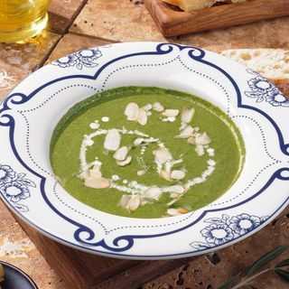 Шпинатный суп-крем / Supă cremă de spanac