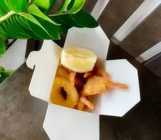 Fructe de mare în friteuza