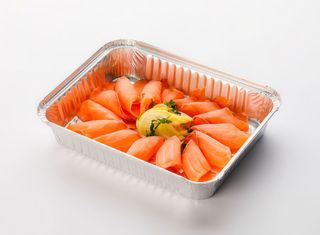 Tagliere di salmone norvegese