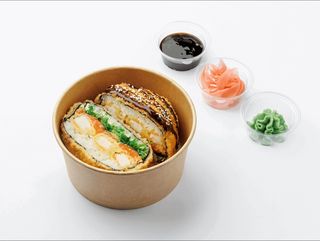 Sushi Burger Creveți & Somon