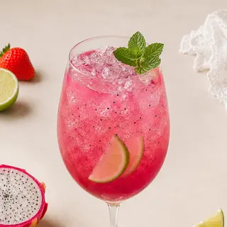 Dragon Fruit & Aloe Vera Lemonade