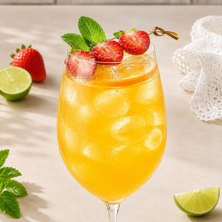 Passion Fruit & Elder Flower Lemonade