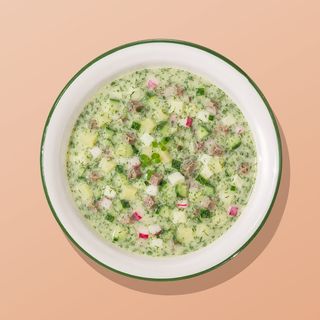 Okroșka cu limbă de vită