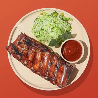 Coaste de porc gătite lent cu sos chipotle