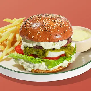 Burger Caprese