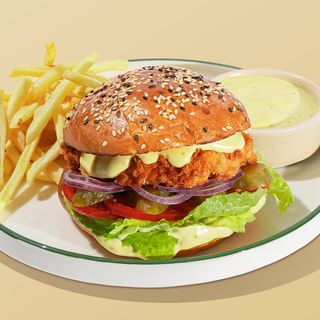 Burger cu pui