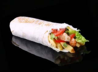 Grand kebab de pui