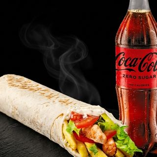 COMBO#1 KEBAB PUI +COCA COLA 0,5