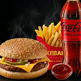 Combo cheeseburger de pui