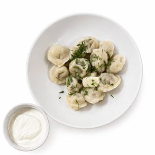Pelmeshi cu vita si porc