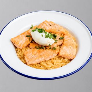 Orzo cu somon