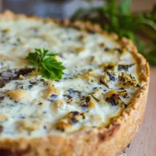 Quiche cu pui