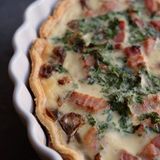 Quiche cu spanac și tofu