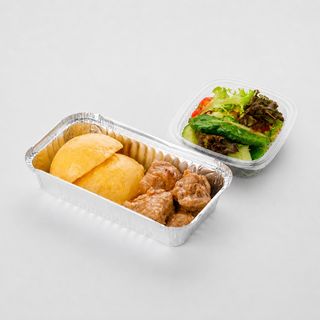 Mamaliga cu tocana de porc