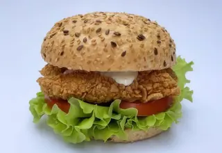 Burger crocant