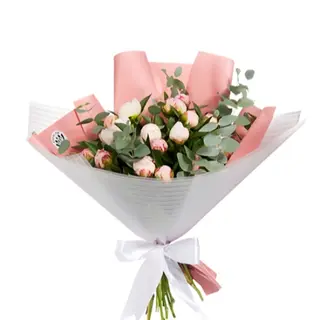 Buchet de 21 de bujori