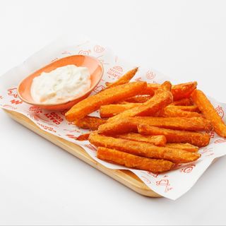 Cartofi dulci crocanți