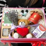 Cutie Aromata cu Lavanda, Miere si Uleiuri Esentiale