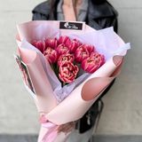 Buchet de Lalele Roz Columbus