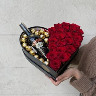 Inima cu Trandafiri, Ferrero Rocher si Baileys