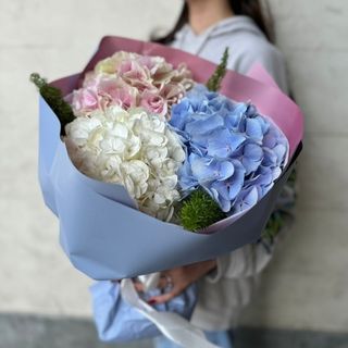 Buchet cu 3 Hortensii Multicolore