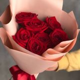 Buchet din 7 Trandafiri Rosii