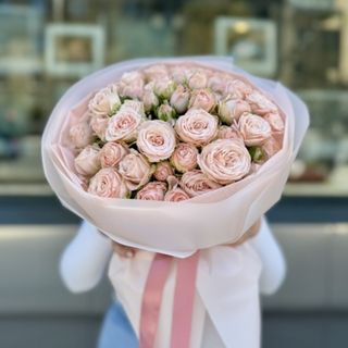 Buchet Trandafiri Spray Misty Bombastic Roz