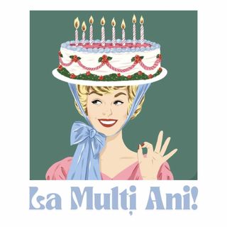 Card ”La Mulți Ani!”