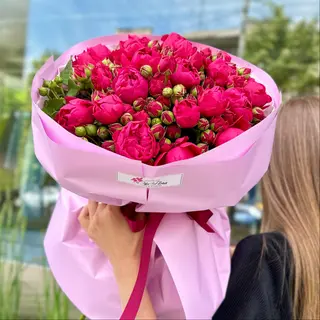 Buchet cu 25 Trandafiri Spray Kate