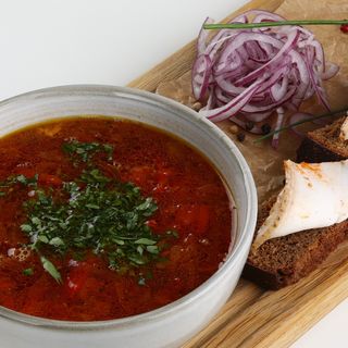 Украинский красный борщ/ Bors rosu ucrainesc