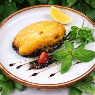 Свинина с сыром и грибами / Carne de porc cu cașcaval si ciuperci