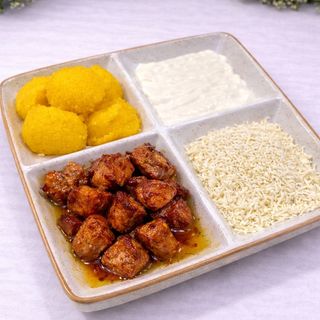 Мамалыга со шкварками / Mămaliga cu jumări