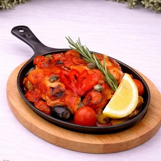 Дорадо с овощами / Dorada cu legume