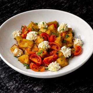 Салат из баклажанов и сливочного сыра/Salata de vinete si cream cheese
