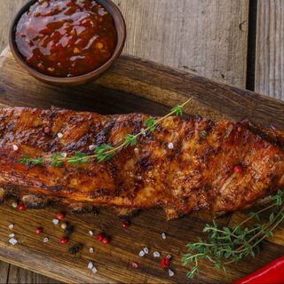 Свиные рёбрышки / Costite de porc plast