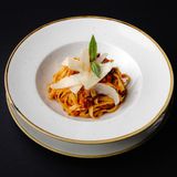 Тальятелле с соусом Болоньезе/ Tagliatelle cu sos Bolognese