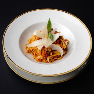 Тальятелле с соусом Болоньезе/ Tagliatelle cu sos Bolognese
