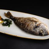 Хрустящая запеченная дорада/ Dorada la cuptor