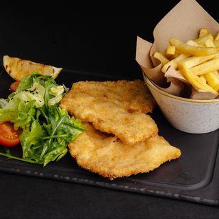 Хрустящий шницель/ Sniţel crocant