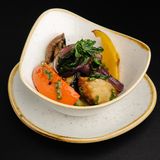 Овощи гриль с соусом песто/ egume la grătar cu sos de busuioc