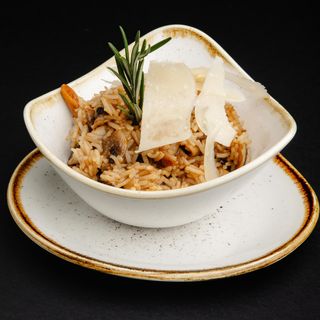 Рис с лесными грибами/ Orez cu ciuperci de pădure