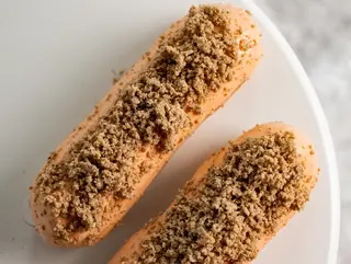 Эклер с халвой/ Ecler cu halva