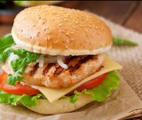 Burger de pui cu cașcaval