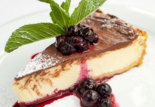 Cheesecake cu coacăză