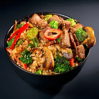 Wok orez cu porc