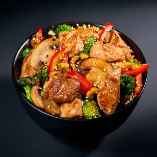 Wok orez cu pui